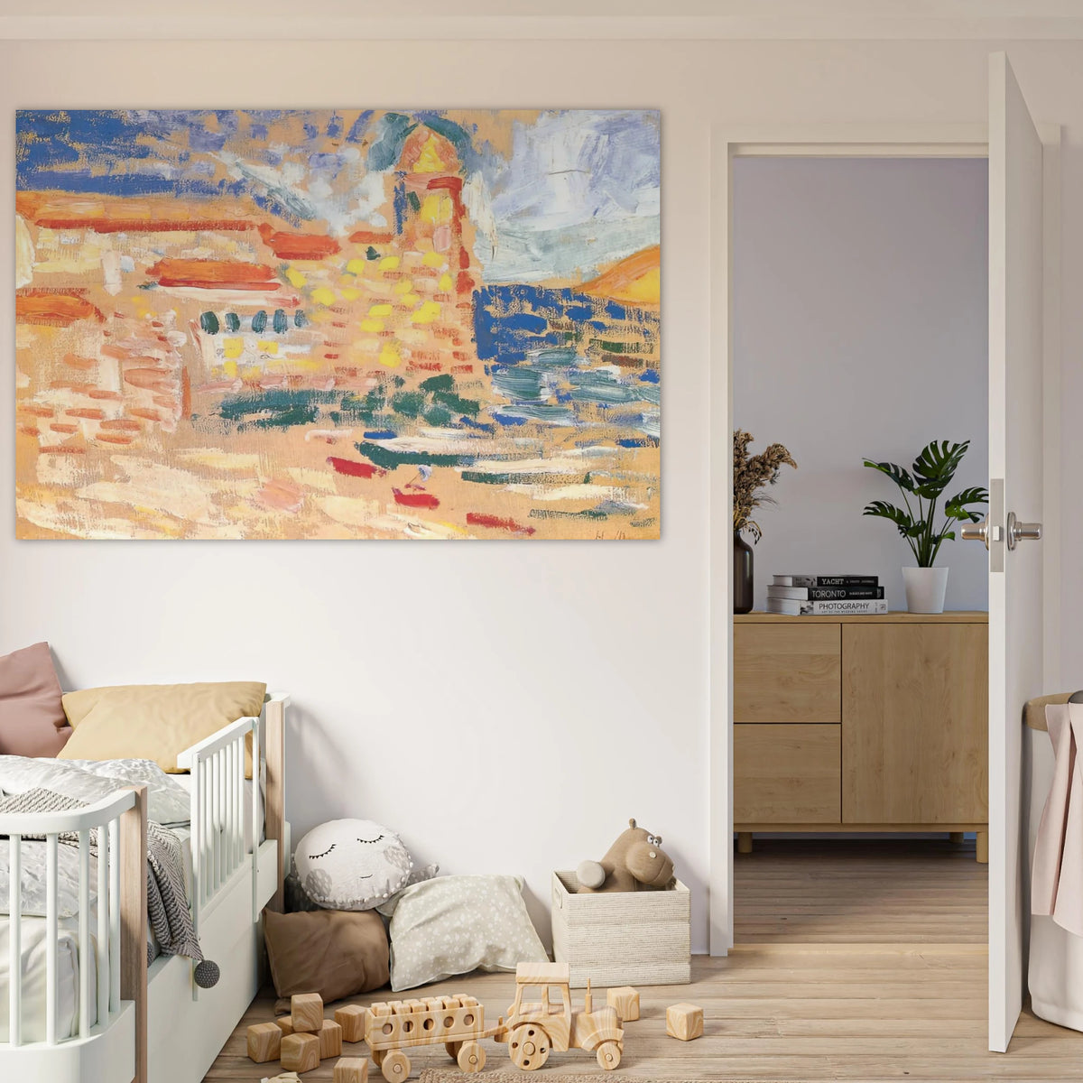 VIEW OF COLLIOURE WITH CHURCH 1905 Poster | Henri Matisse Poster | Henri Matisse Print