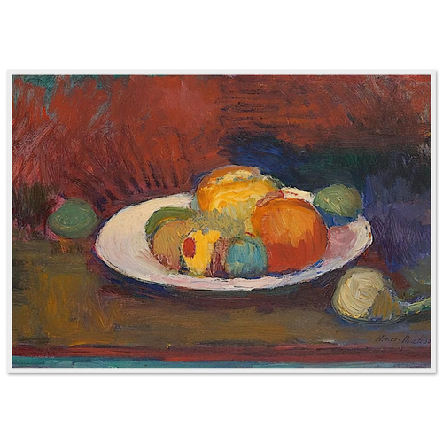 ASSIETTE DE FRUITS FRUIT DISH 1902 Framed Poster | Henri Matisse Framed Prints Wall Art | Henri Matisse Print