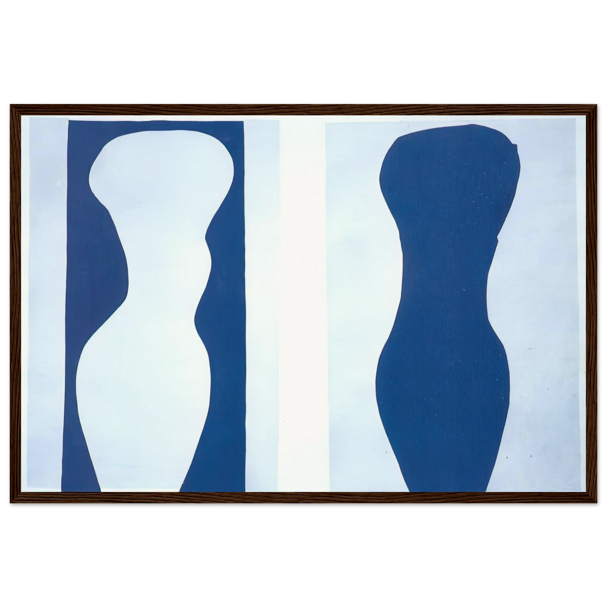 WHITE TORSO AND BLUE TORSO 1944 Framed Poster | Henri Matisse Framed Prints Wall Art | Henri Matisse Print