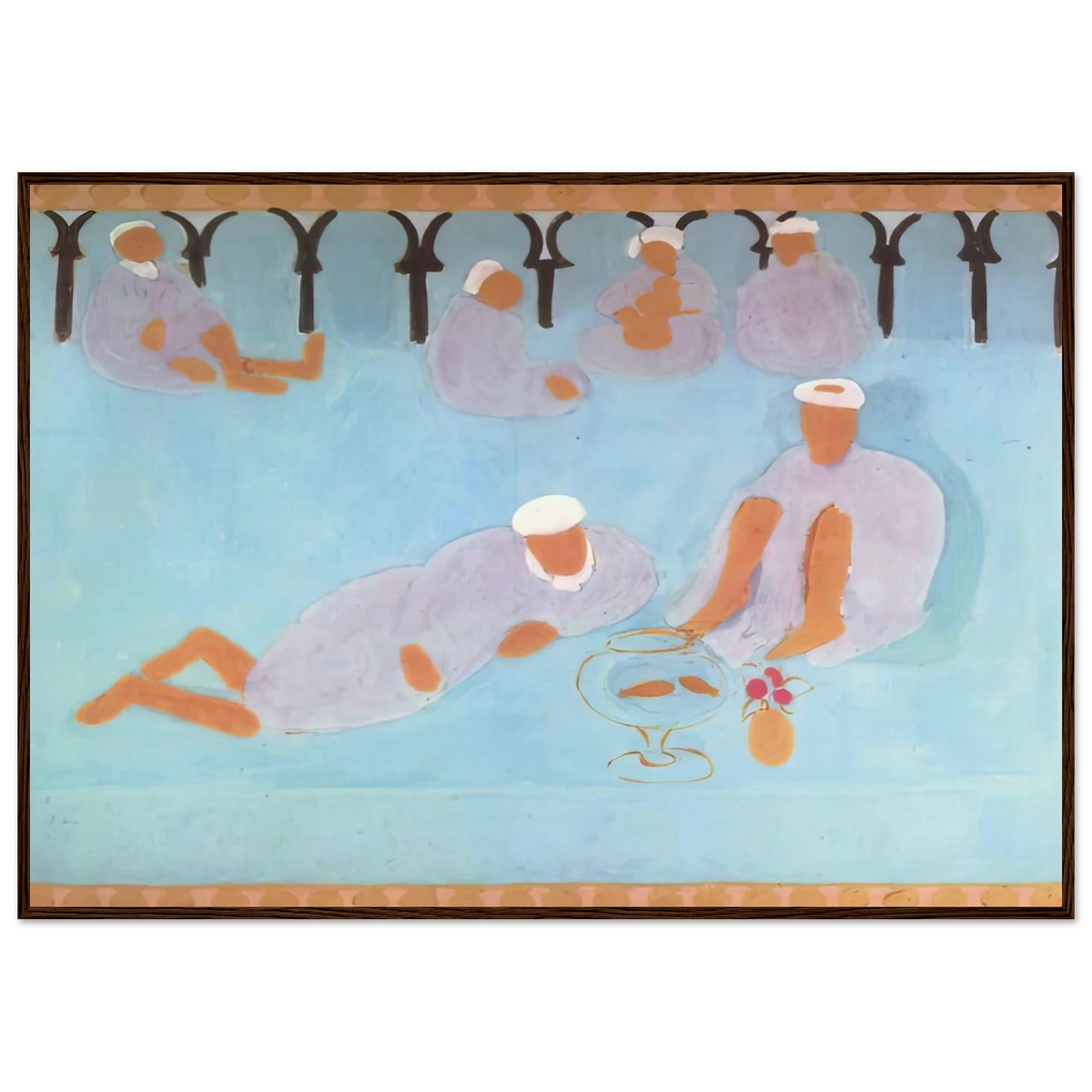 MOROCCAN CAF 1913 Framed Poster | Henri Matisse Framed Prints Wall Art | Henri Matisse Print