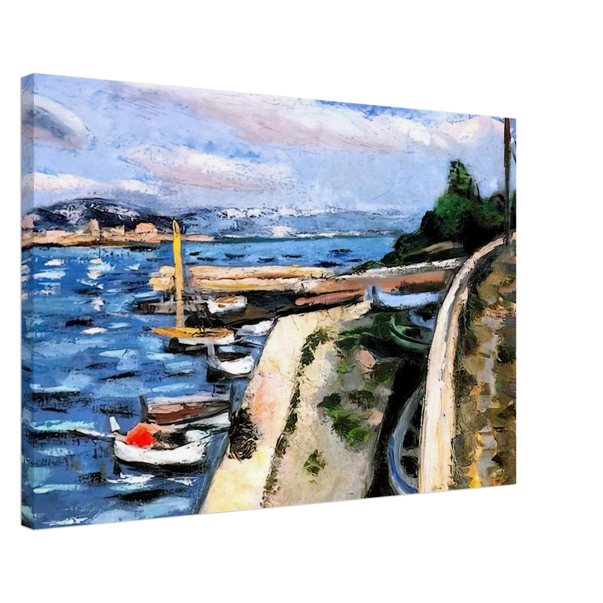 VIEW OF ANTIBES 1925 Canvas | Henri Matisse Canvas | Henri Matisse Print