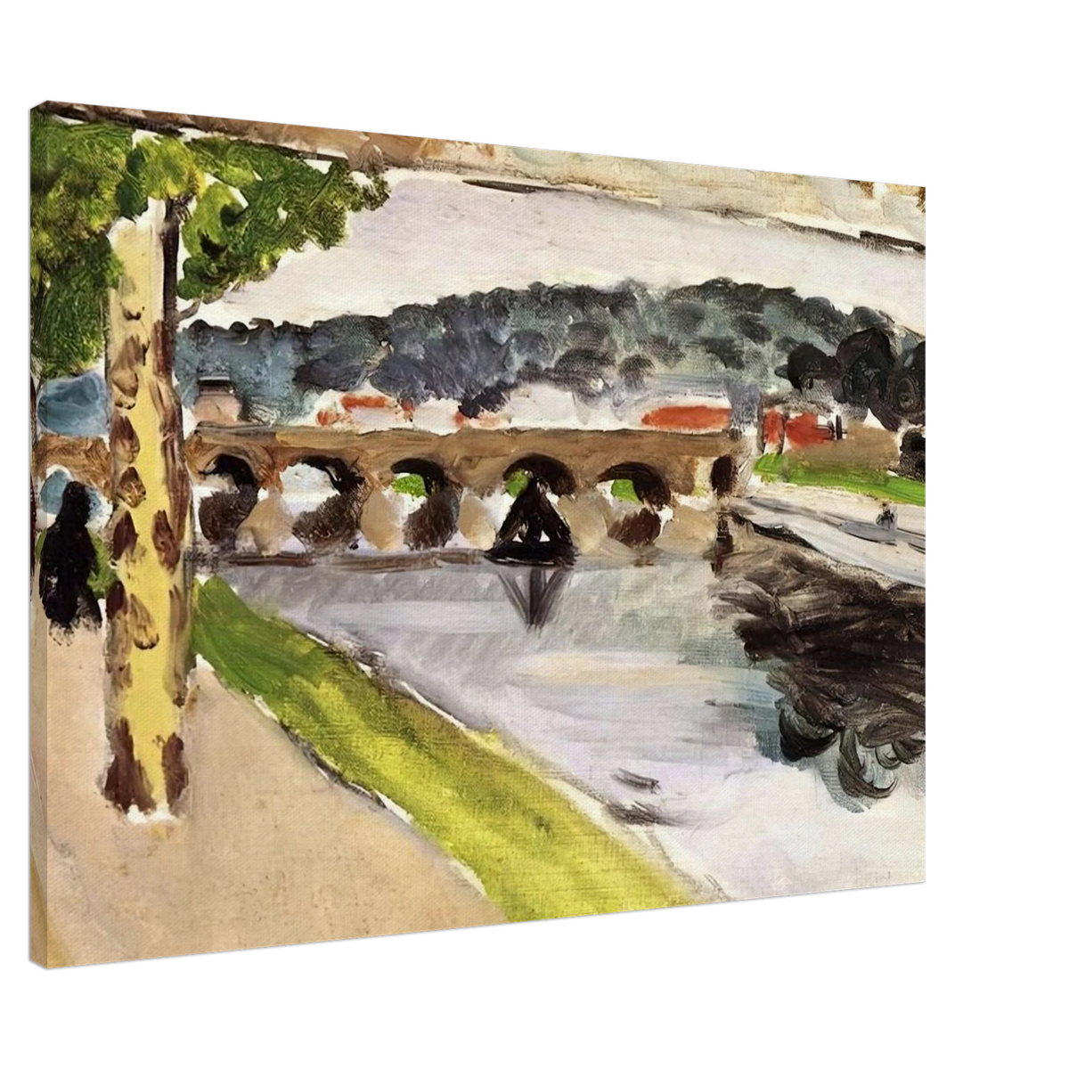 PARADE PLATANES 1917 Canvas | Henri Matisse Canvas | Henri Matisse Print