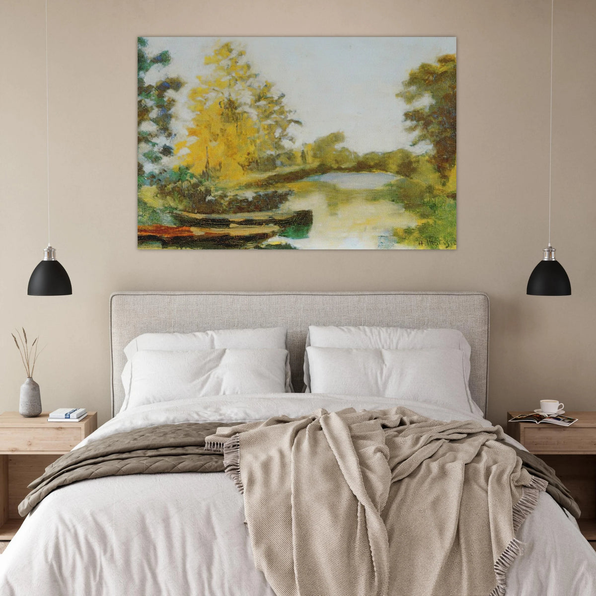 BANKS OF THE CANAL 1903 Poster | Henri Matisse Poster | Henri Matisse Print