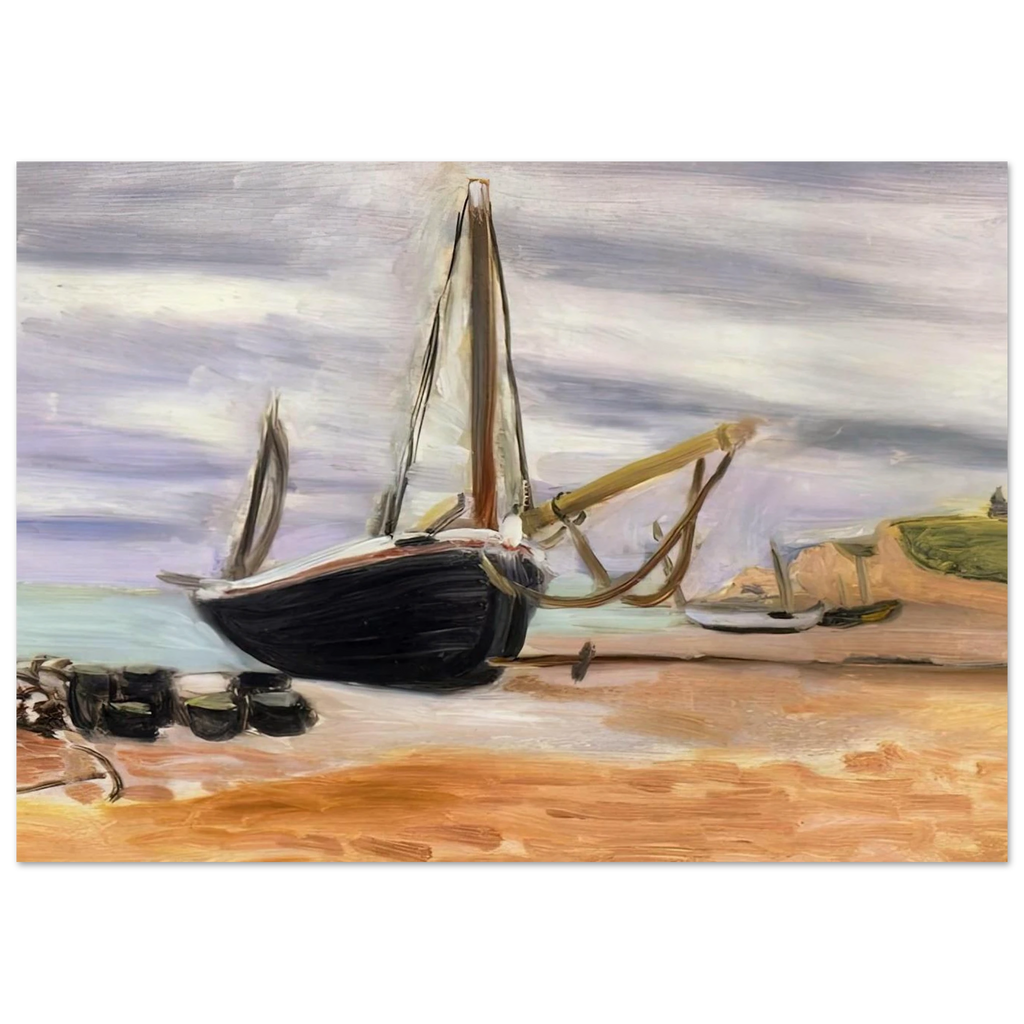 BOATS AT ETRETAT 1920 Poster | Henri Matisse Poster | Henri Matisse Print