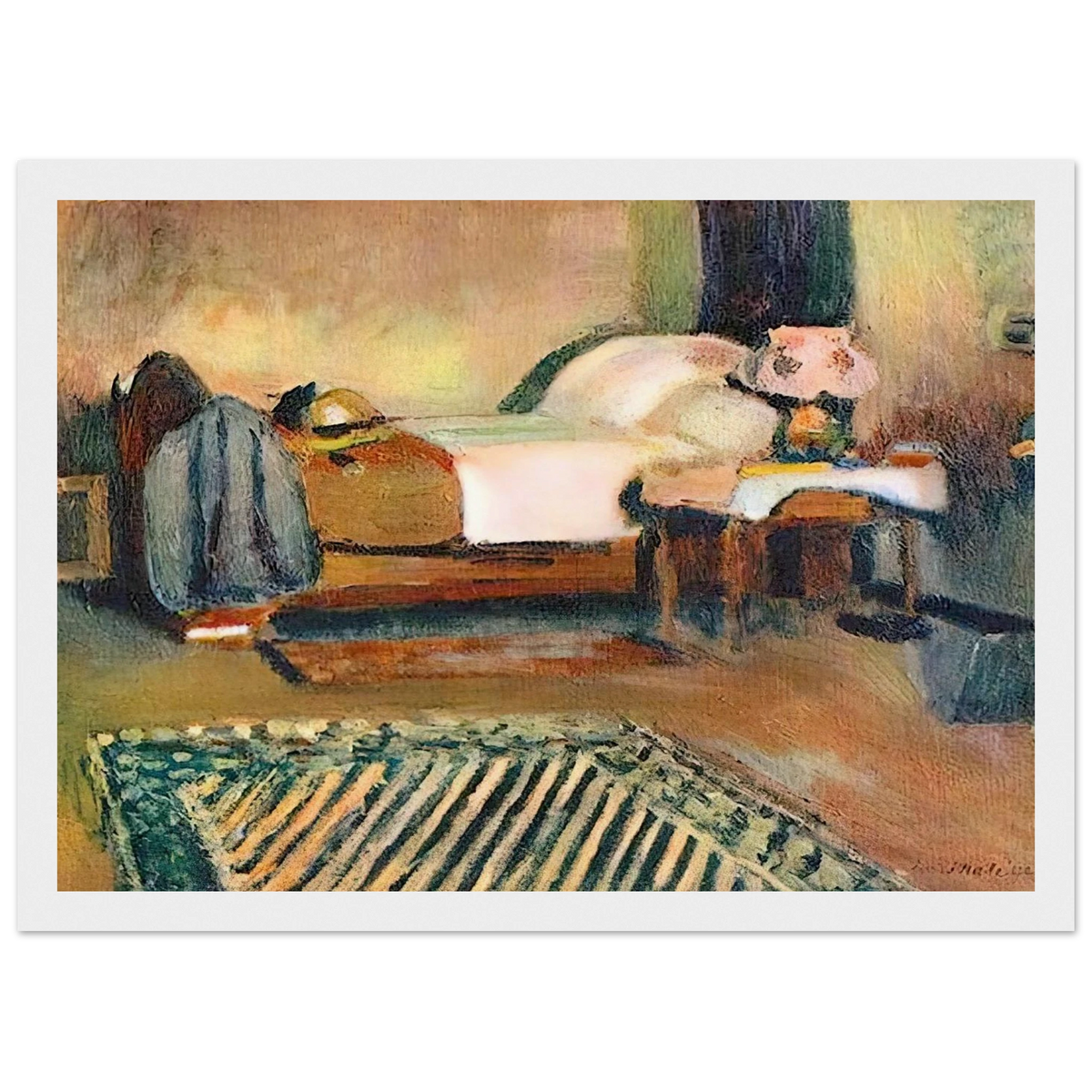MY ROOM IN AJACCIO 1889 Framed Poster | Henri Matisse Framed Prints Wall Art | Henri Matisse Print