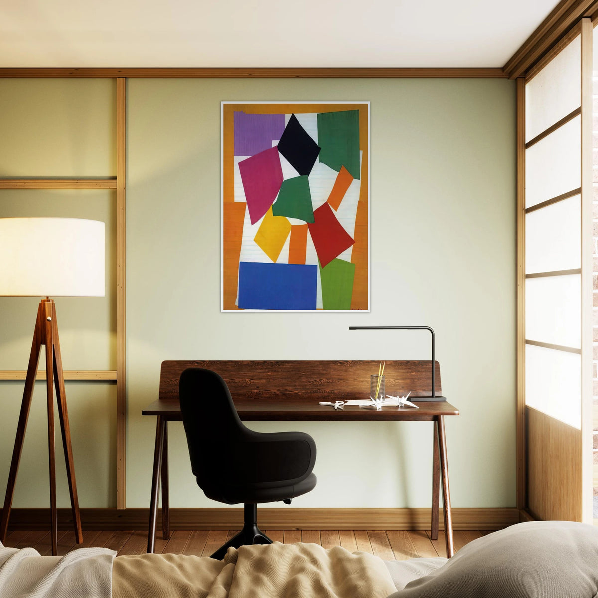 THE SNAIL 1953 Framed Poster | Henri Matisse Framed Prints Wall Art | Henri Matisse Print