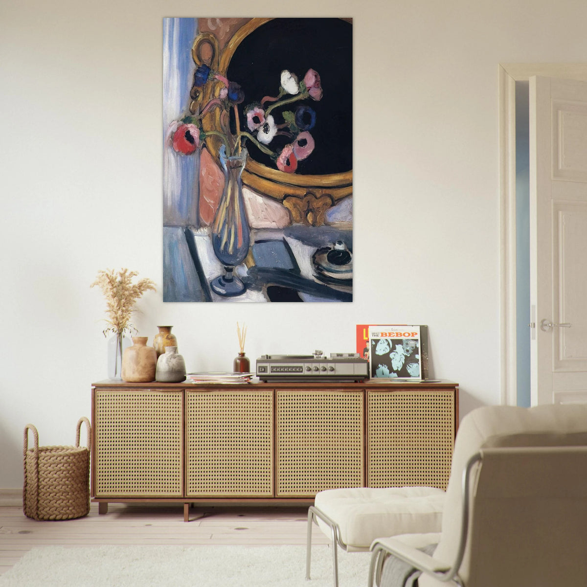 ANEMONE AND MIRROR 1920 Poster | Henri Matisse Poster | Henri Matisse Print