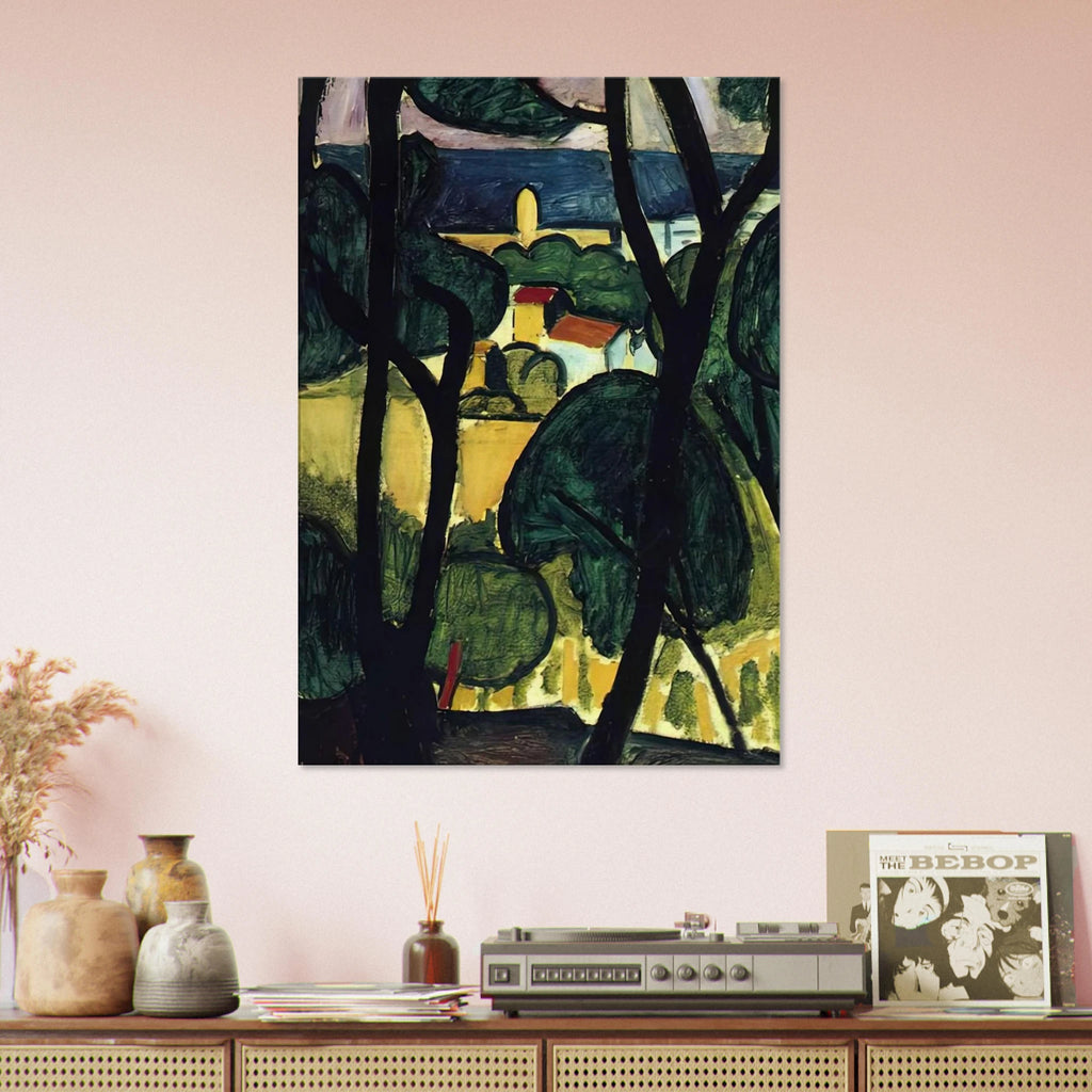 VIEW OF COLLIOURE Canvas | Henri Matisse Canvas | Henri Matisse Print