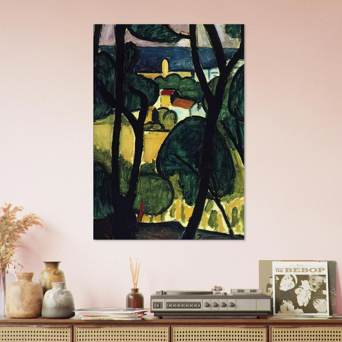 VIEW OF COLLIOURE Canvas | Henri Matisse Canvas | Henri Matisse Print