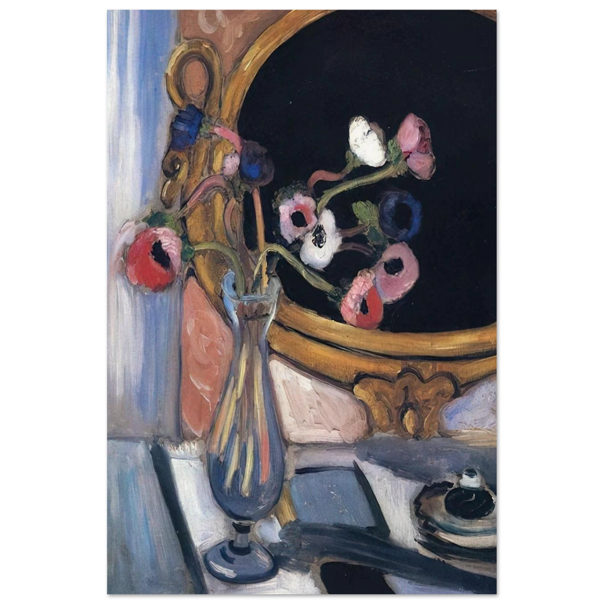 ANEMONE AND MIRROR 1920 Poster | Henri Matisse Poster | Henri Matisse Print