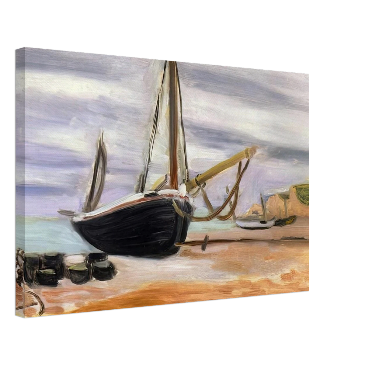 BOATS AT ETRETAT 1920 Canvas | Henri Matisse Canvas | Henri Matisse Print
