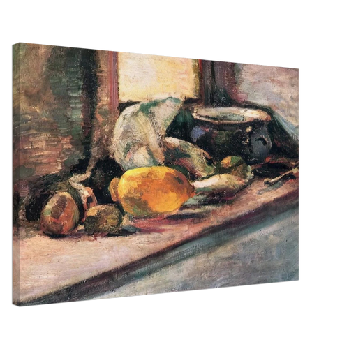 BLUE POT AND LEMON 1897 Canvas | Henri Matisse Canvas | Henri Matisse Print