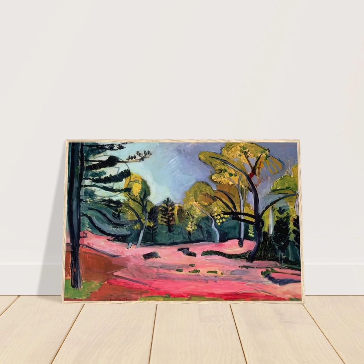 LANDSCAPE 1909 Framed Poster | Henri Matisse Framed Prints Wall Art | Henri Matisse Print