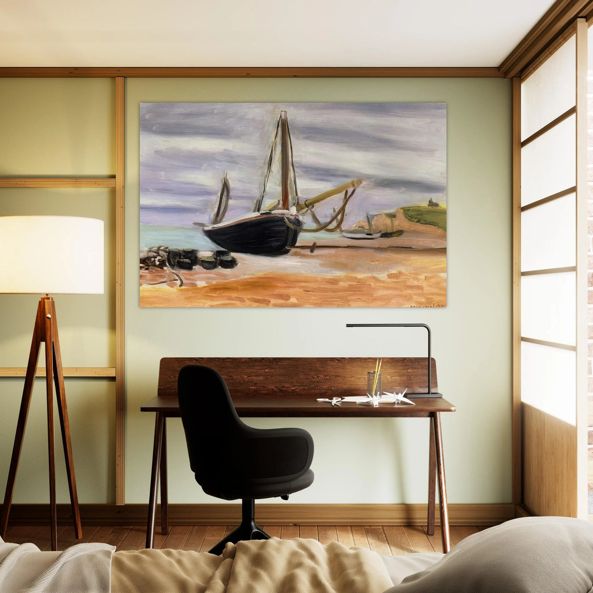BOATS AT ETRETAT 1920 Poster | Henri Matisse Poster | Henri Matisse Print