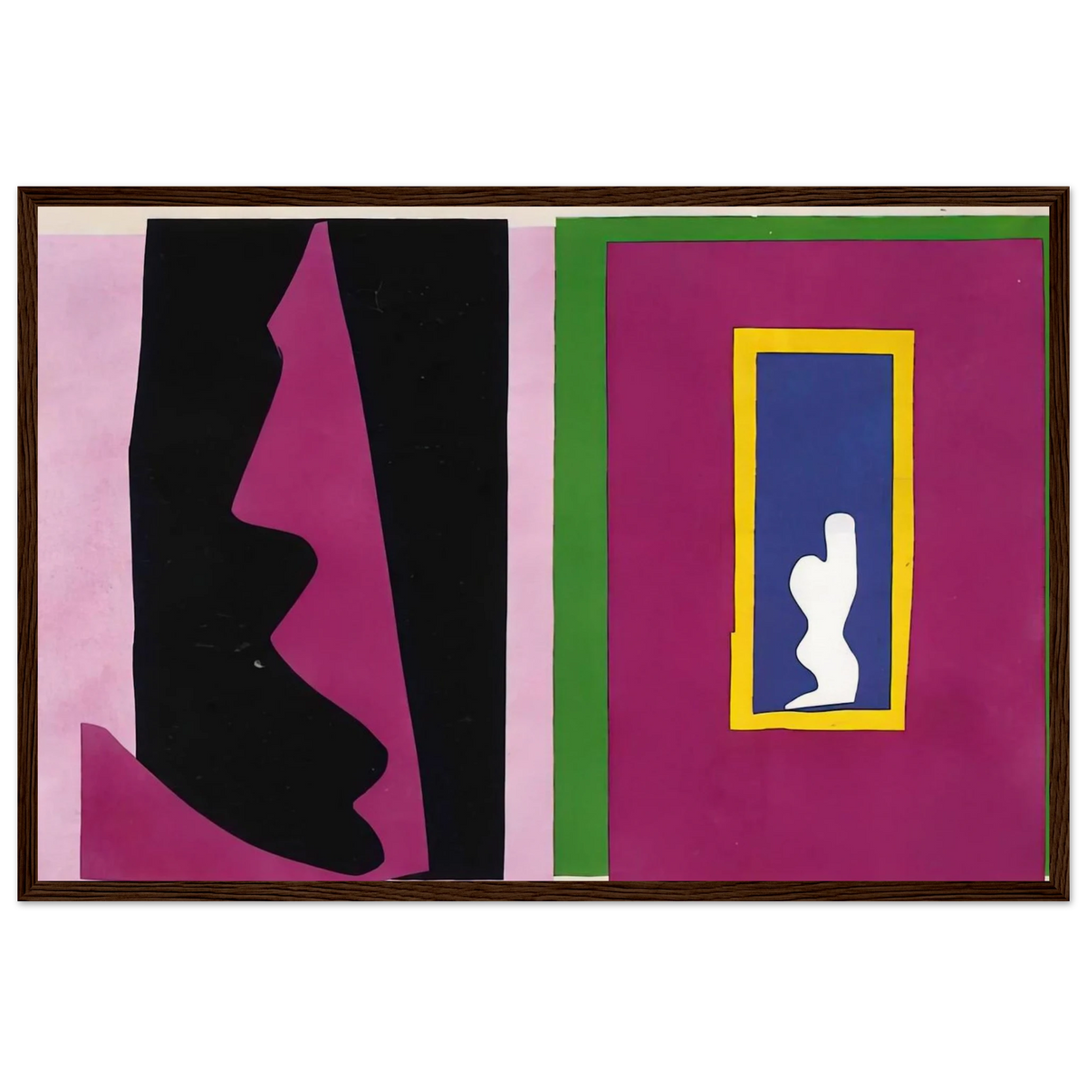 CUT OUTS Framed Poster | Henri Matisse Framed Prints Wall Art | Henri Matisse Print