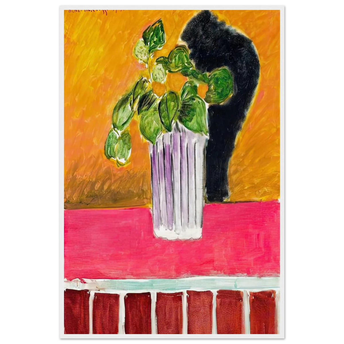 IVY BRANCH 1941 Framed Poster | Henri Matisse Framed Prints Wall Art | Henri Matisse Print