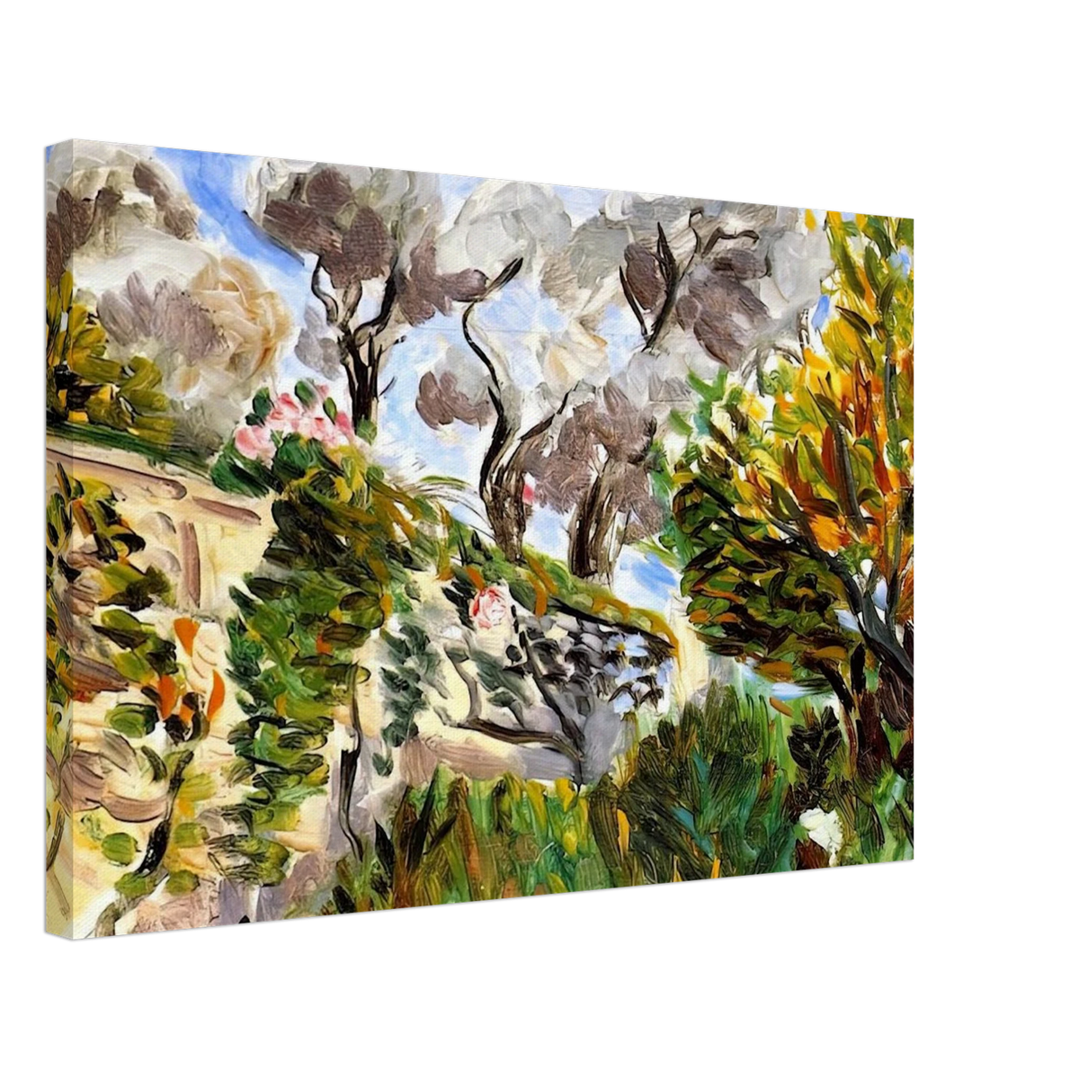 OLIVE TREES RENOIR S GARDEN IN CAGNES 1917 Canvas | Henri Matisse Canvas | Henri Matisse Print