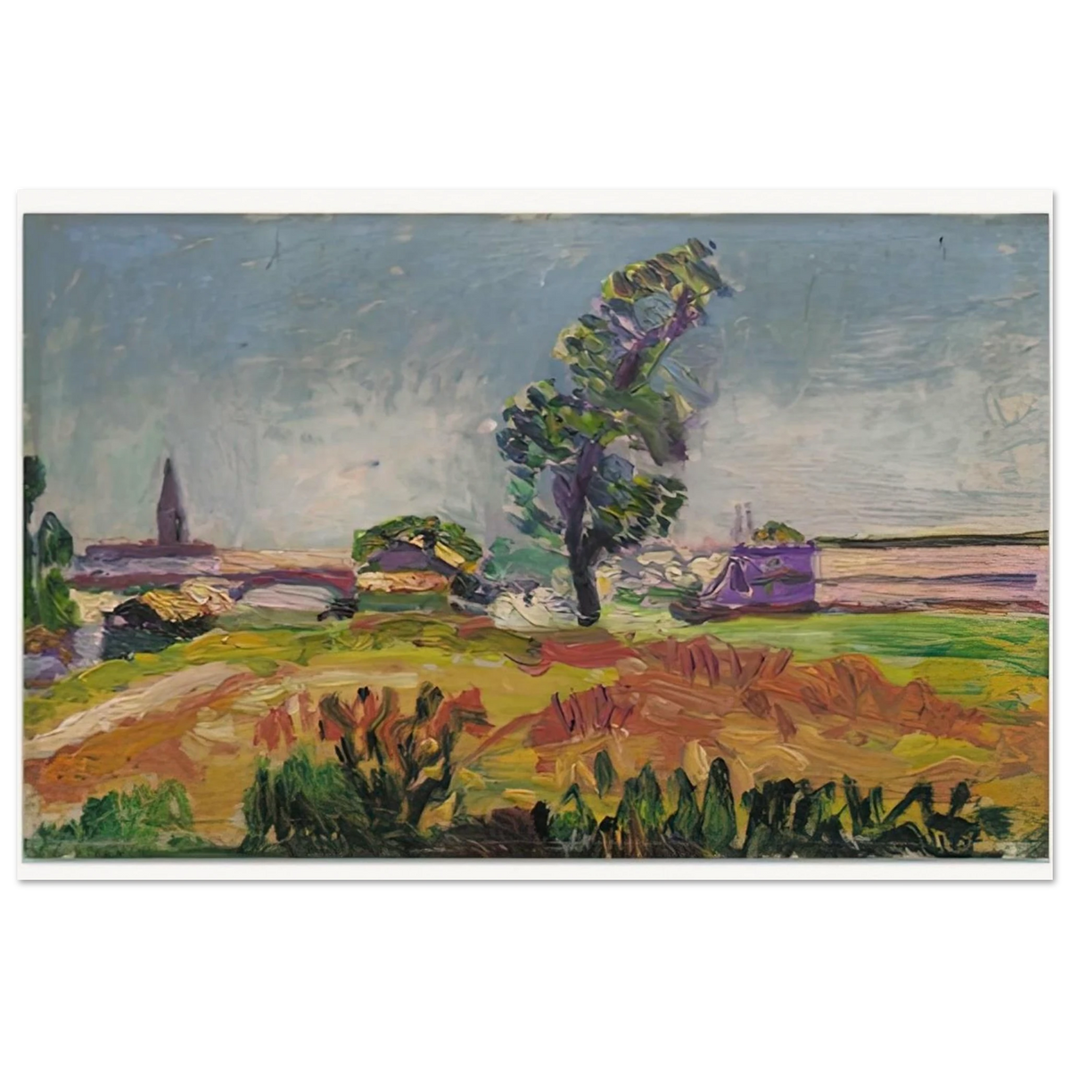 PAYSAGE DES ENVIRONS DE TOULOUSE LE PONT DES DEMOISELLES 1898 Poster | Henri Matisse Poster | Henri Matisse Print
