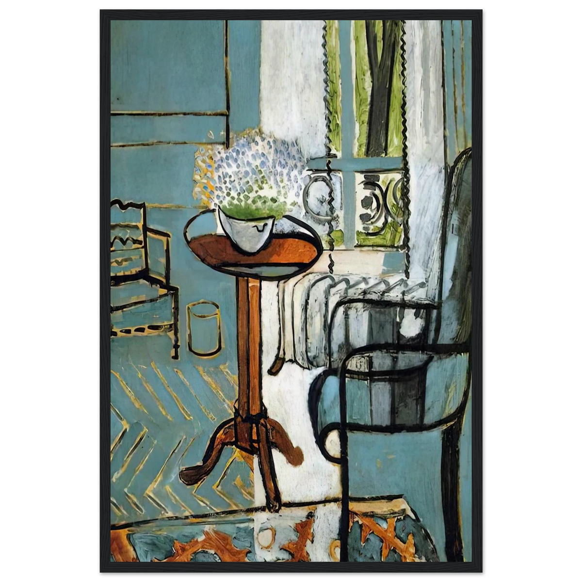 THE WINDOW 1916 Framed Poster | Henri Matisse Framed Prints Wall Art | Henri Matisse Print