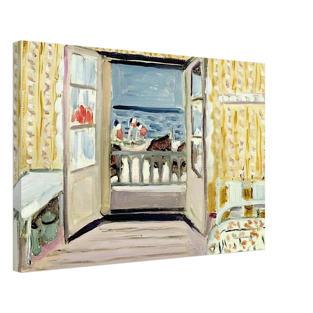 INTERIOR JULY 14TH ETRETAT 1920 Canvas | Henri Matisse Canvas | Henri Matisse Print