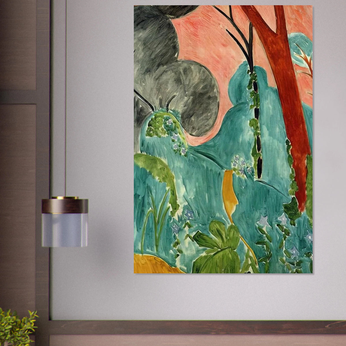 MORACCAN GARDEN 1912 Poster | Henri Matisse Poster | Henri Matisse Print