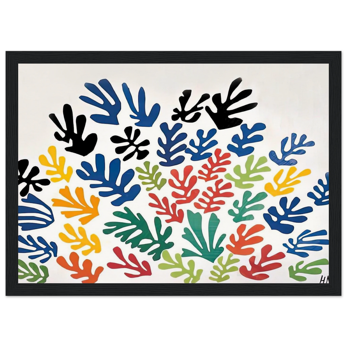 LA GERBE 1953 Framed Poster | Henri Matisse Framed Prints Wall Art | Henri Matisse Print