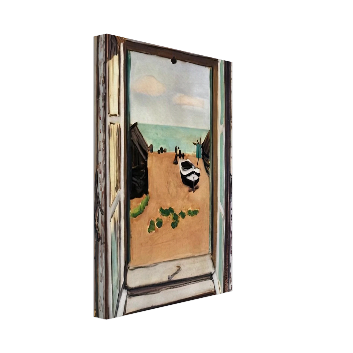 OPEN WINDOW ETRETAT 1920 Canvas | Henri Matisse Canvas | Henri Matisse Print