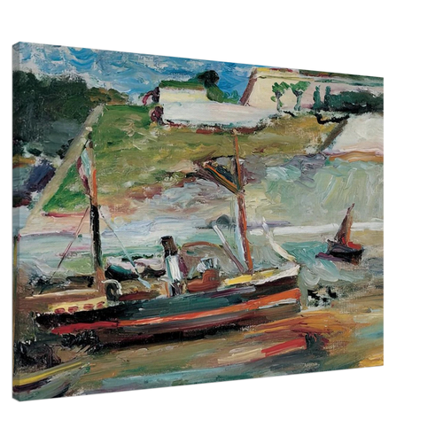 BELLE ILE LE PORT DE PALAIS 1896 Canvas | Henri Matisse Canvas | Henri Matisse Print