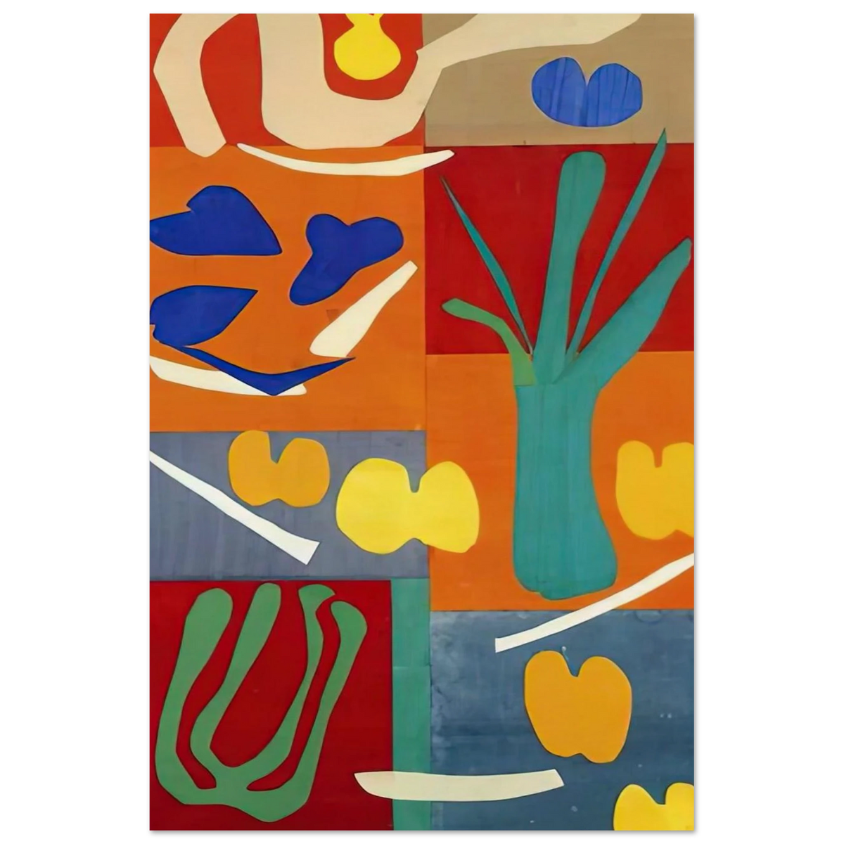 VEGETABLES 1952 Poster | Henri Matisse Poster | Henri Matisse Print
