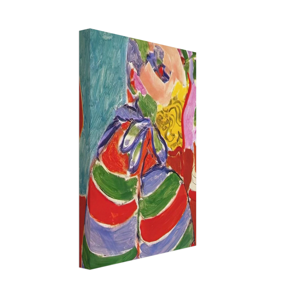 THE STRIPED DRESS 1938 Canvas | Henri Matisse Canvas | Henri Matisse Print