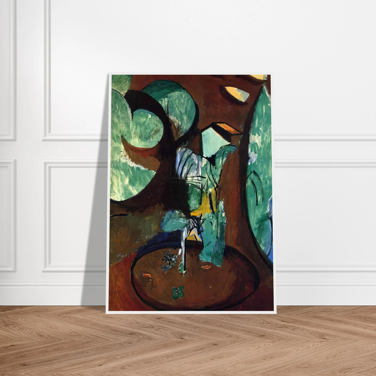 GARDEN AT ISSY Framed Poster | Henri Matisse Framed Prints Wall Art | Henri Matisse Print