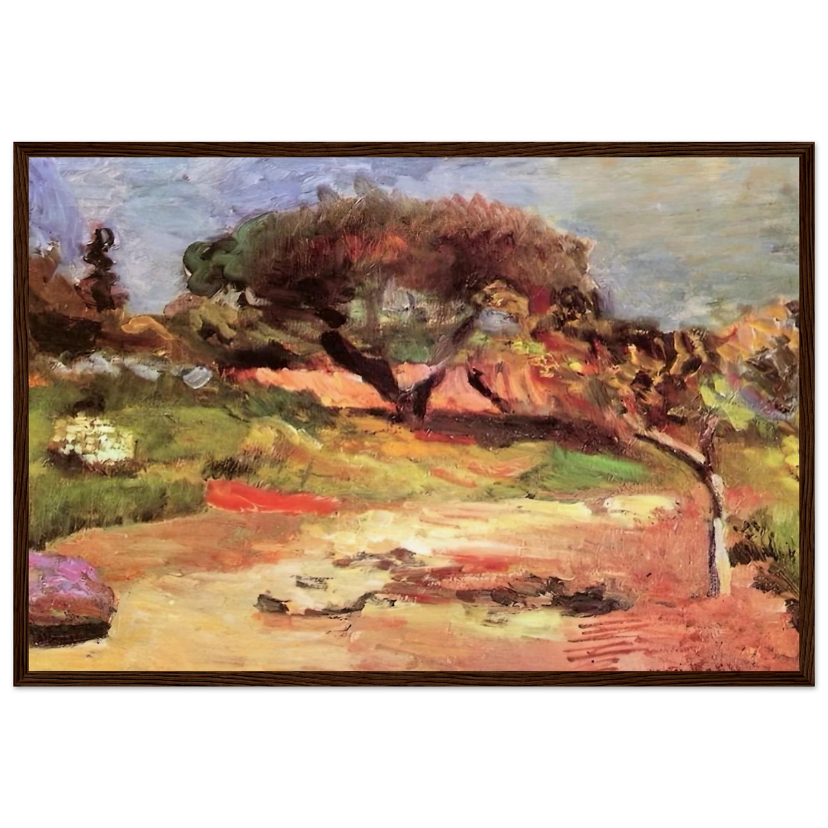 CORSICAN LANDSCAPE 1898 0 Framed Poster | Henri Matisse Framed Prints Wall Art | Henri Matisse Print