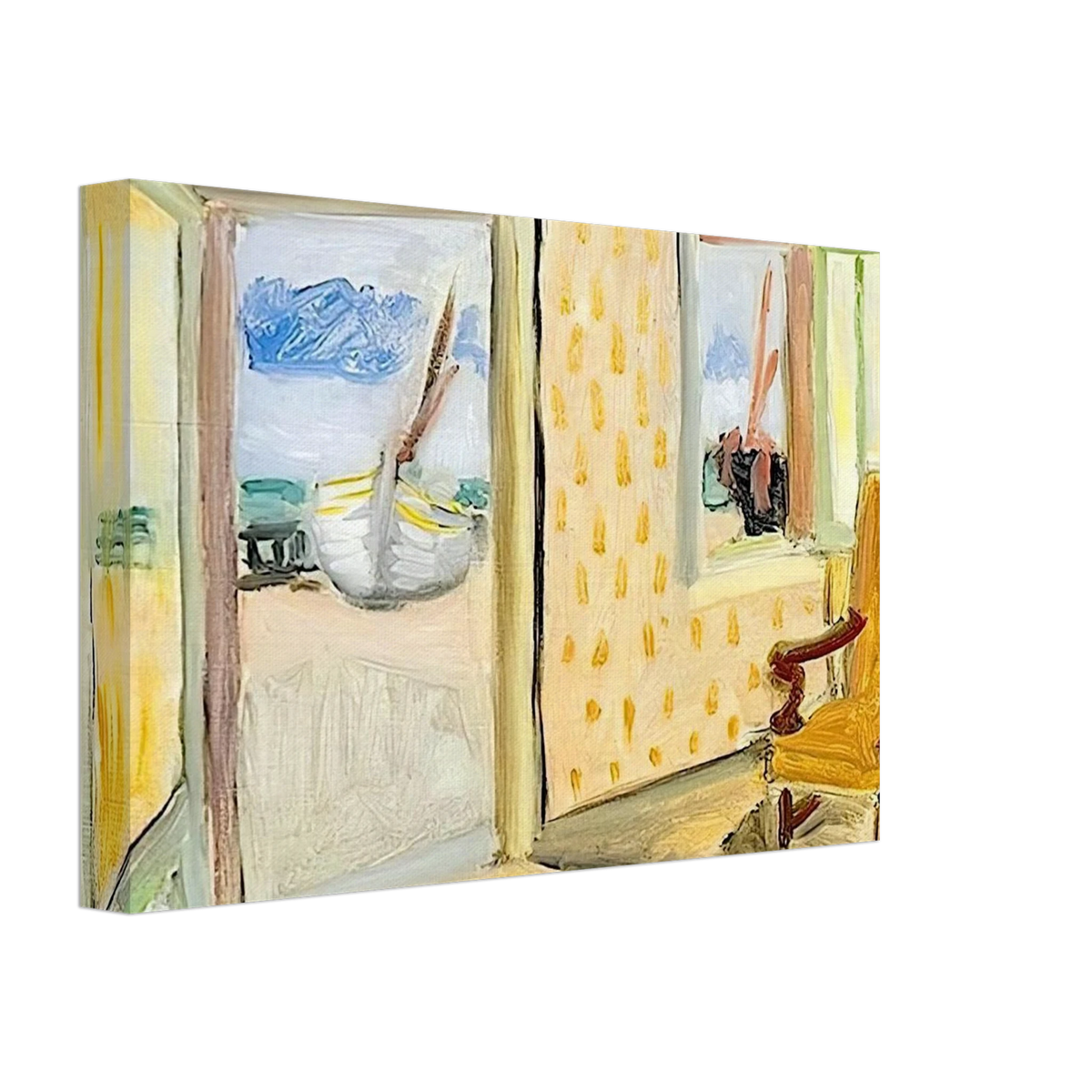 INTERIOR OPEN DOOR 1920 Canvas | Henri Matisse Canvas | Henri Matisse Print