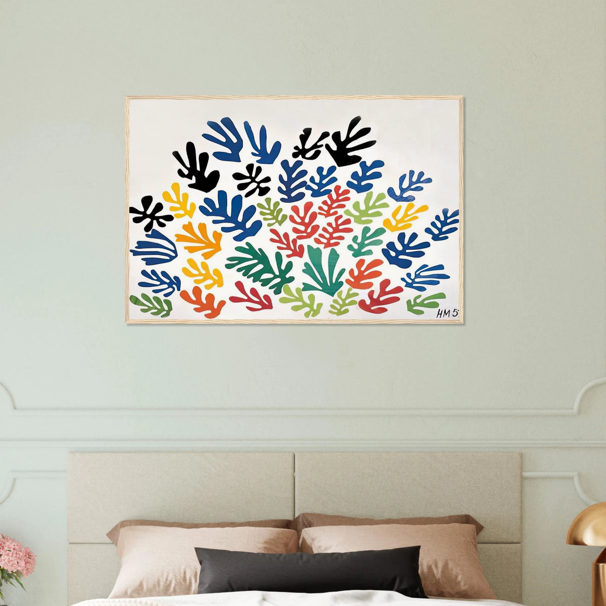LA GERBE 1953 Framed Poster | Henri Matisse Framed Prints Wall Art | Henri Matisse Print