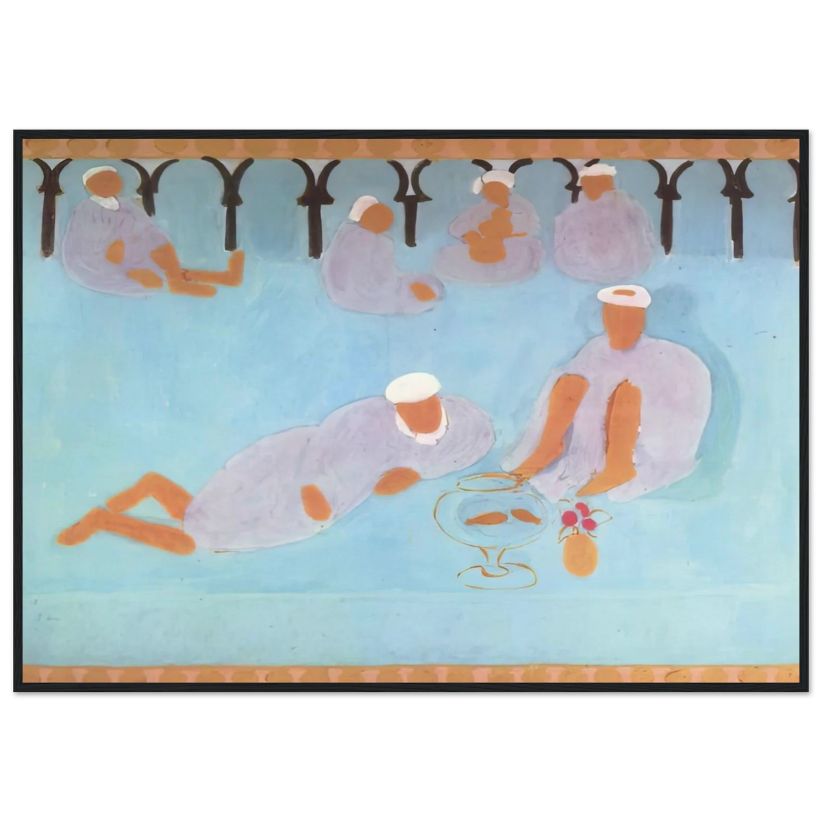 MOROCCAN CAF 1913 Framed Poster | Henri Matisse Framed Prints Wall Art | Henri Matisse Print