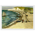 AHT AMONT CLIFFS AT ETRETAT 1920 Framed Poster | Henri Matisse Framed Prints Wall Art | Henri Matisse Print