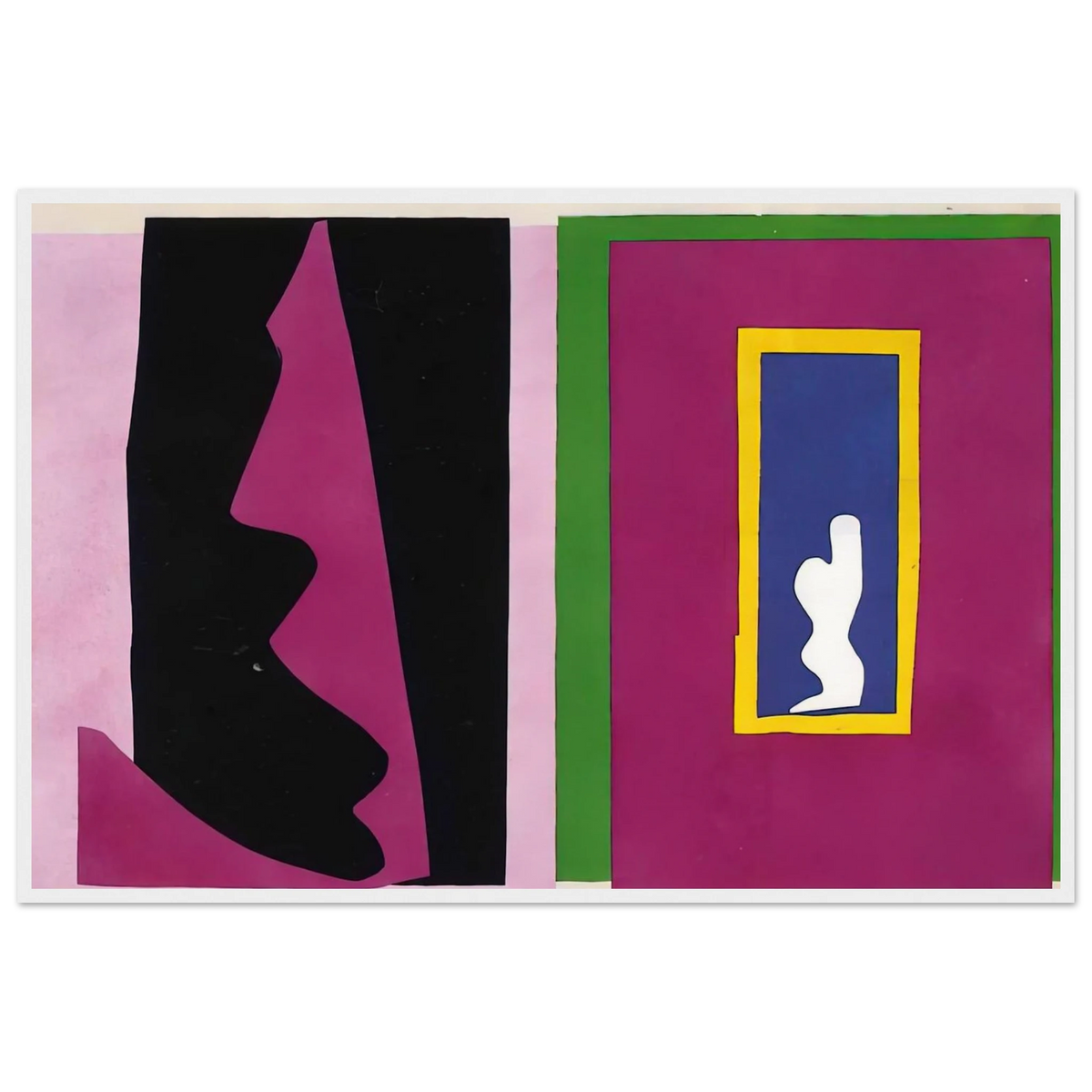 CUT OUTS Framed Poster | Henri Matisse Framed Prints Wall Art | Henri Matisse Print