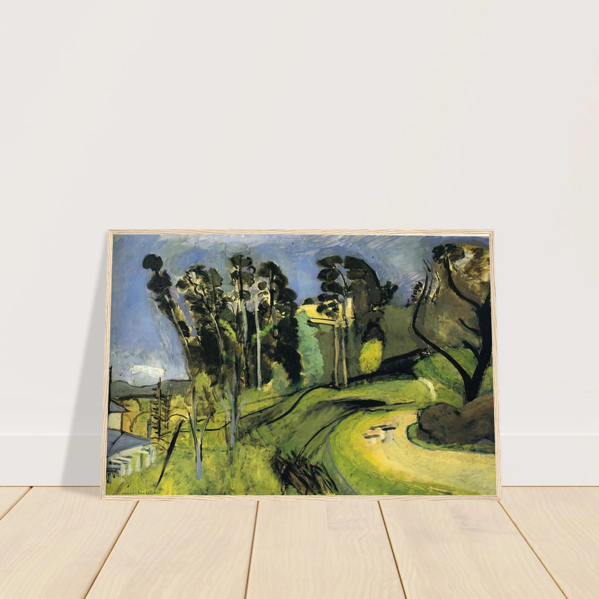 MONTALBAN LANDSCAPE 1918 Framed Poster | Henri Matisse Framed Prints Wall Art | Henri Matisse Print