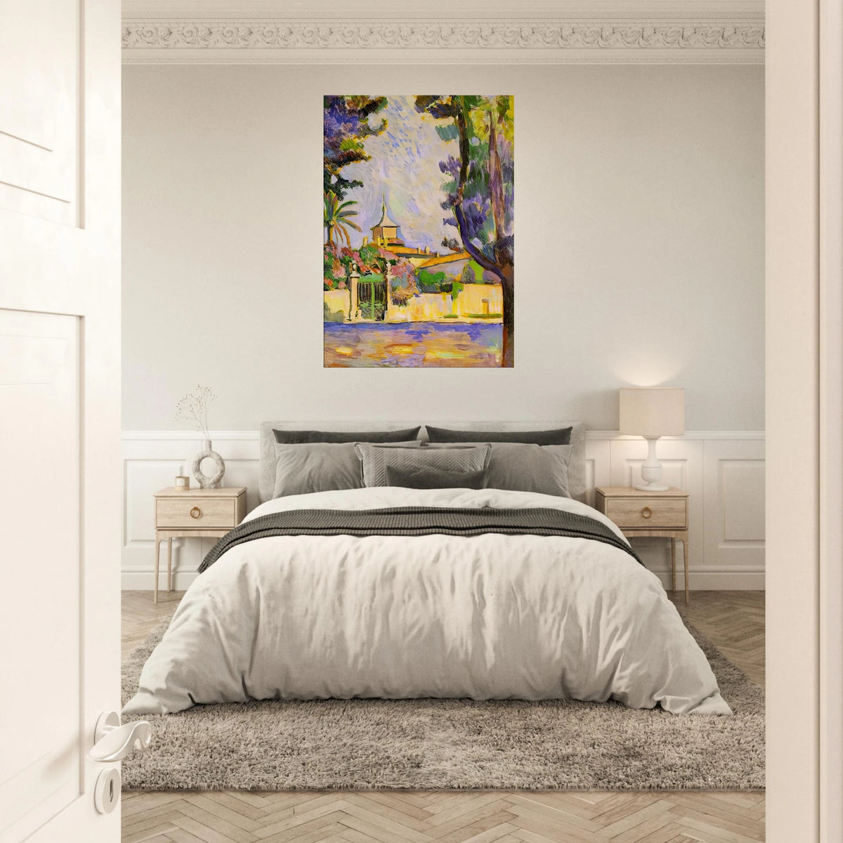 PLACE DES LICES ST TROPEZ 1904 Canvas | Henri Matisse Canvas | Henri Matisse Print