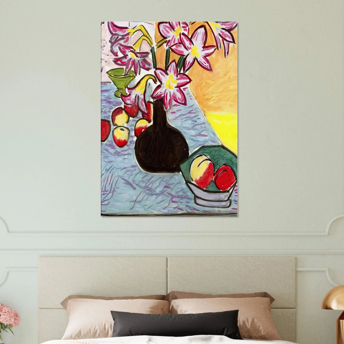 VASE OF AMARYLLIS 1941 Canvas | Henri Matisse Canvas | Henri Matisse Print