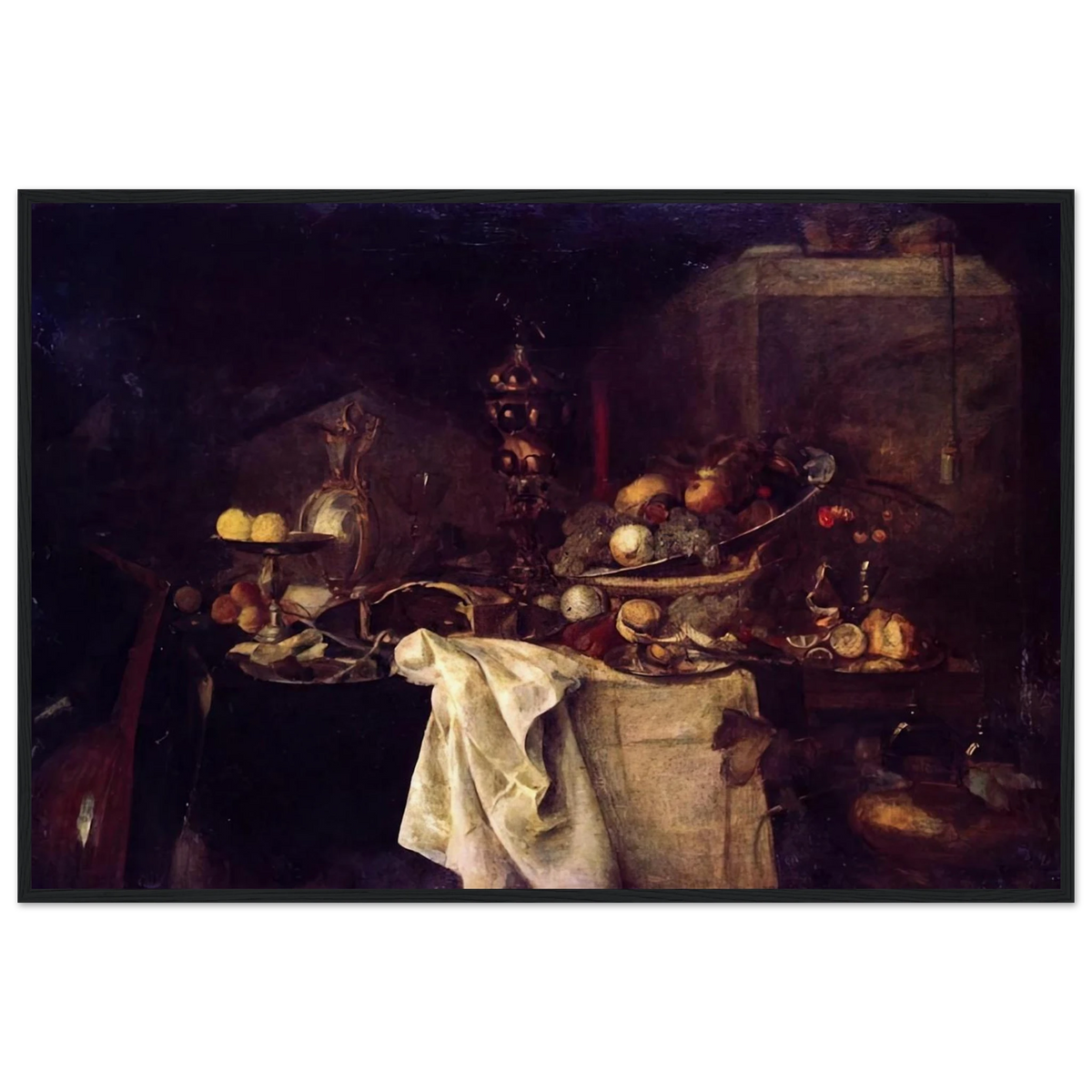 LA DESERTE AFTER JAN DAVIDSZ DE HEEM 1893 Framed Poster | Henri Matisse Framed Prints Wall Art | Henri Matisse Print
