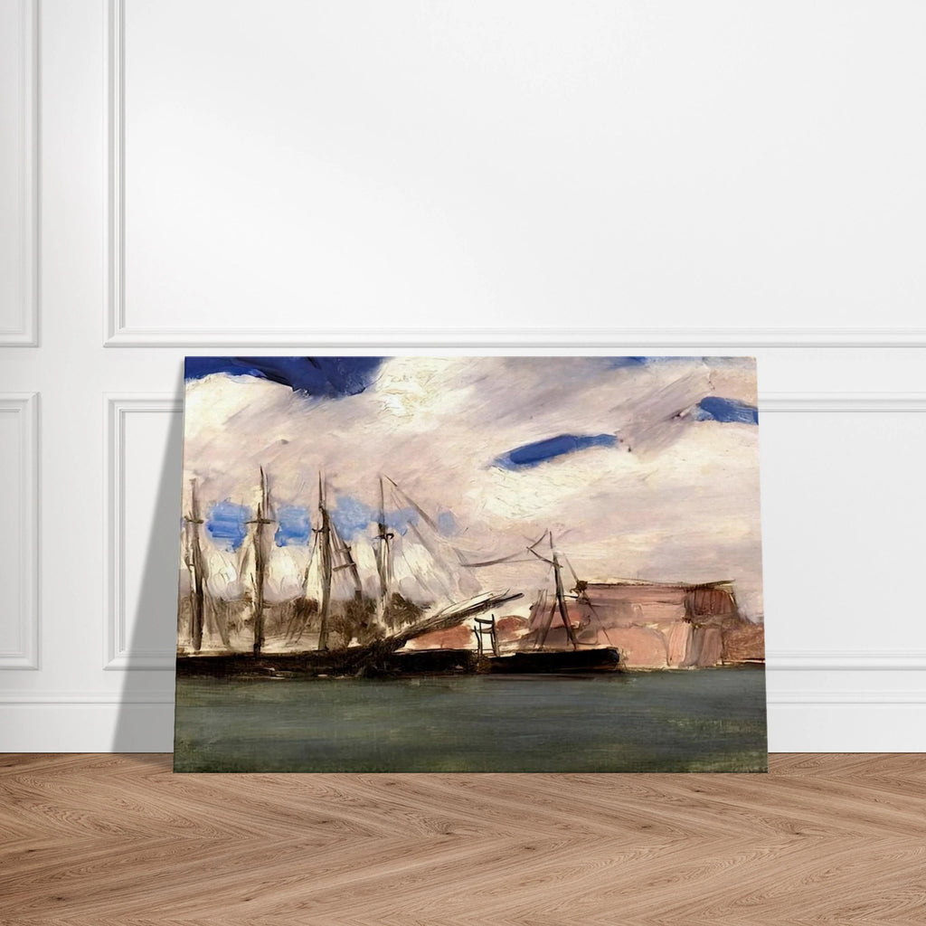 WHITE CLOUDS THE OLD PORT OF MARSEILLE 1918 Canvas | Henri Matisse Canvas | Henri Matisse Print