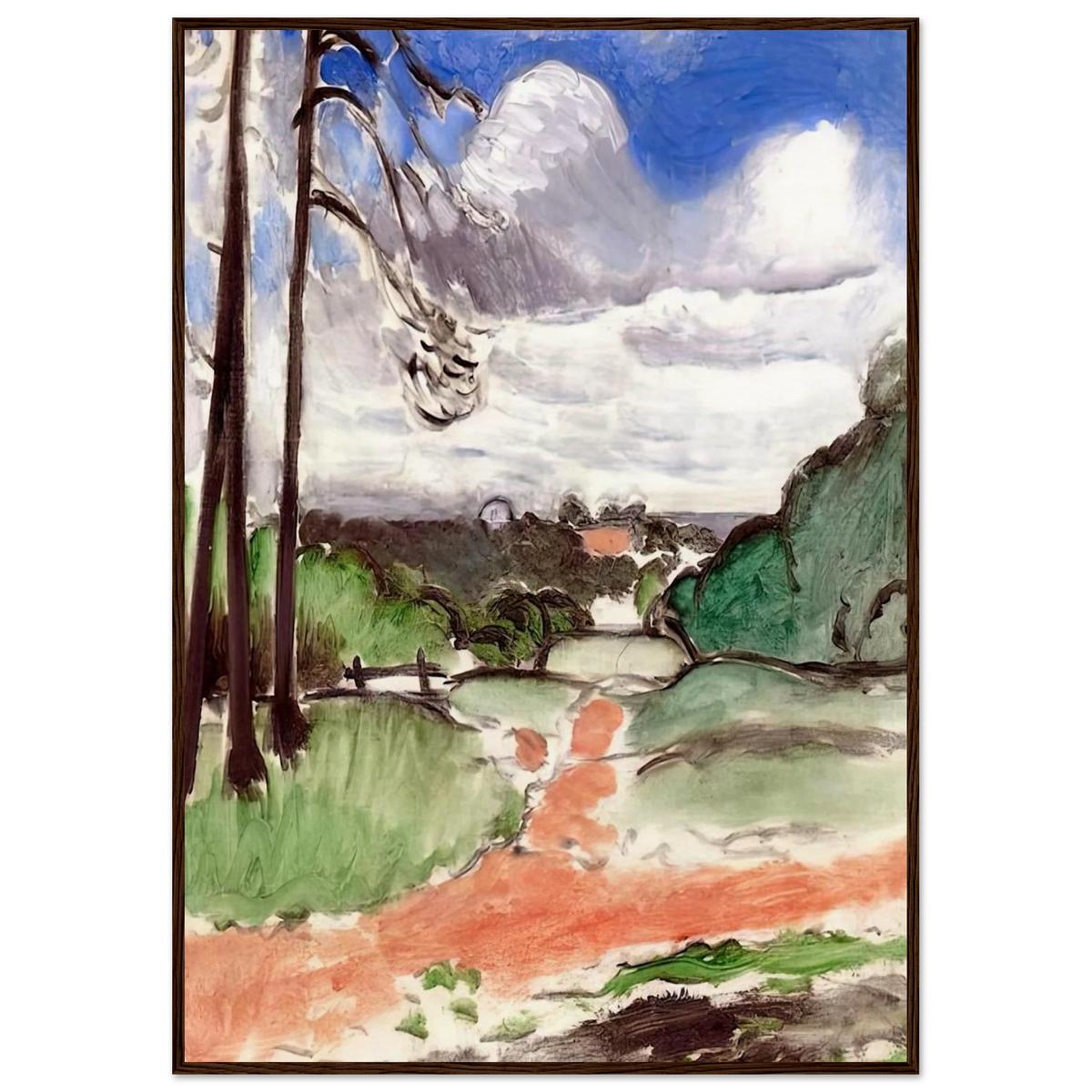 CHALAIS MEUDON 1917 Framed Poster | Henri Matisse Framed Prints Wall Art | Henri Matisse Print