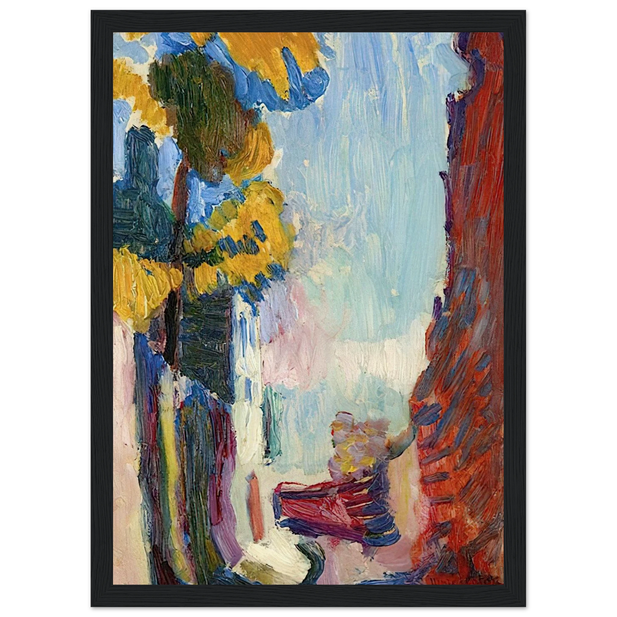 ARCUEIL 1899 Framed Poster | Henri Matisse Framed Prints Wall Art | Henri Matisse Print