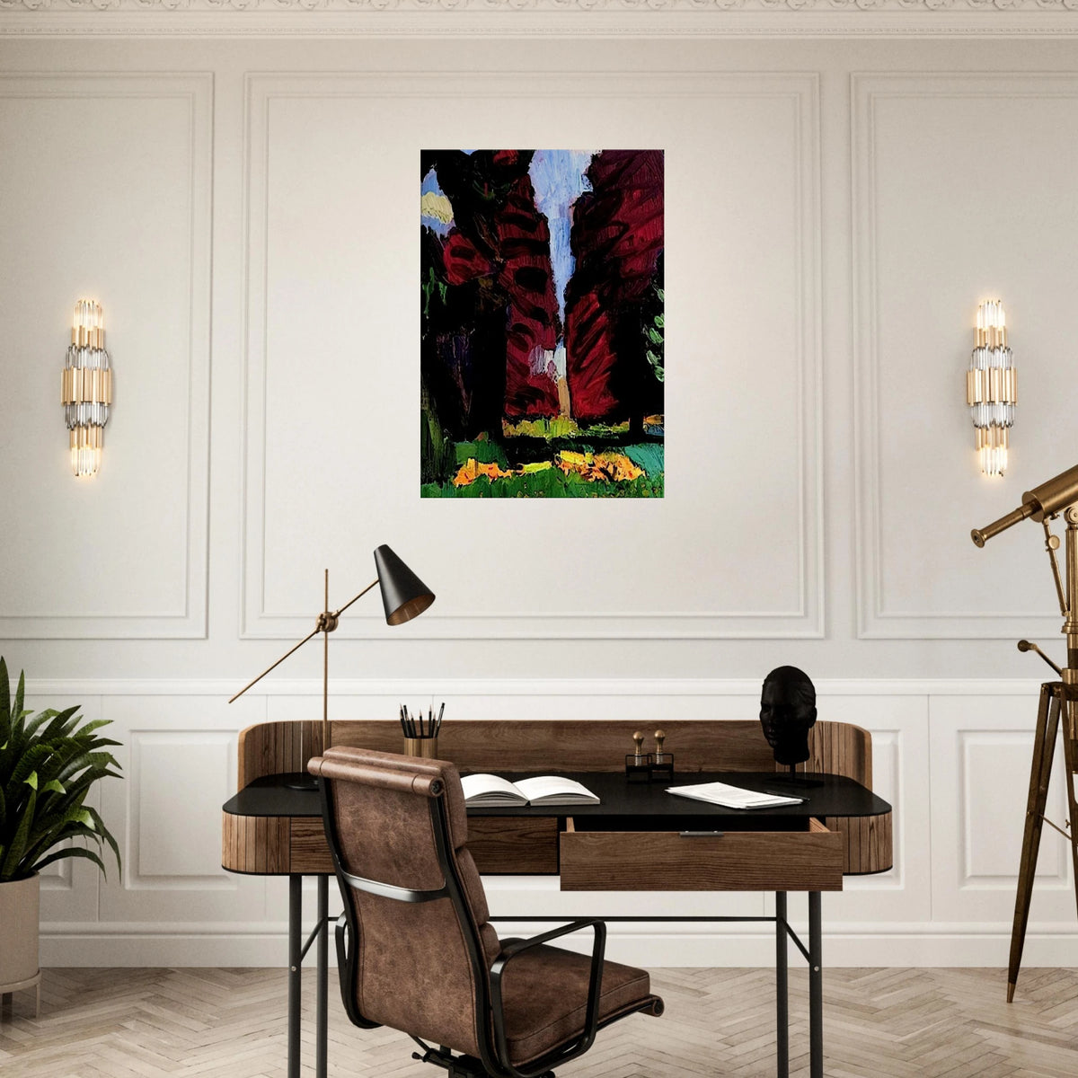 COPPER BEECHES 1901 Canvas | Henri Matisse Canvas | Henri Matisse Print