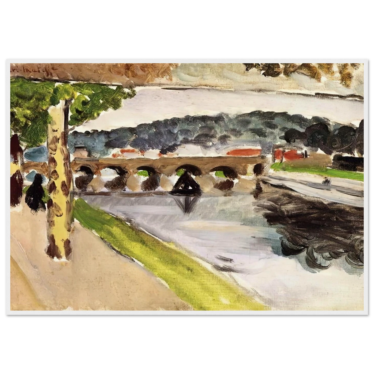 PARADE PLATANES 1917 Framed Poster | Henri Matisse Framed Prints Wall Art | Henri Matisse Print
