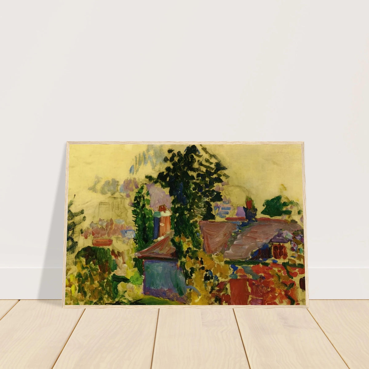 LANDSCAPE 1904 Framed Poster | Henri Matisse Framed Prints Wall Art | Henri Matisse Print