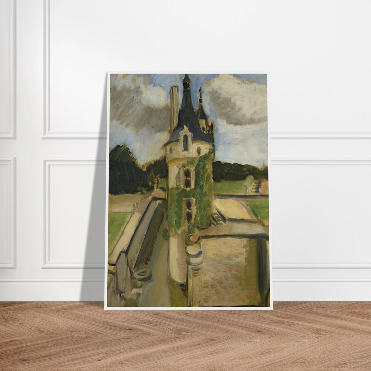 LLA TOUR DE CHENONCEAUX 1917 Framed Poster | Henri Matisse Framed Prints Wall Art | Henri Matisse Print