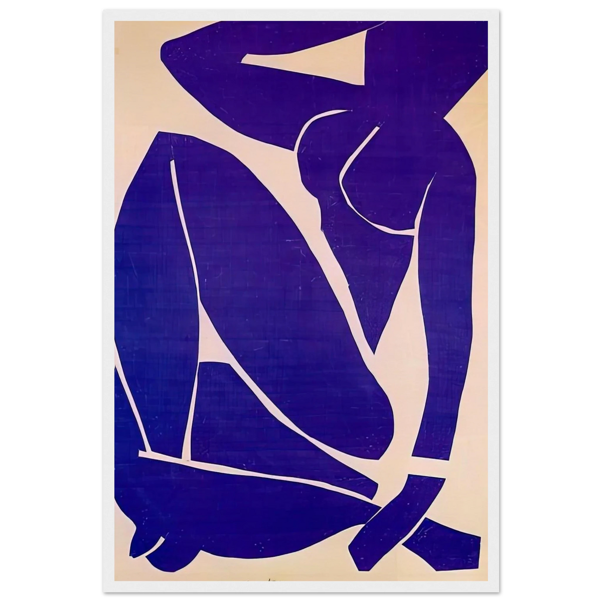 BLUE NUDE III 1952 Framed Poster | Henri Matisse Framed Prints Wall Art | Henri Matisse Print