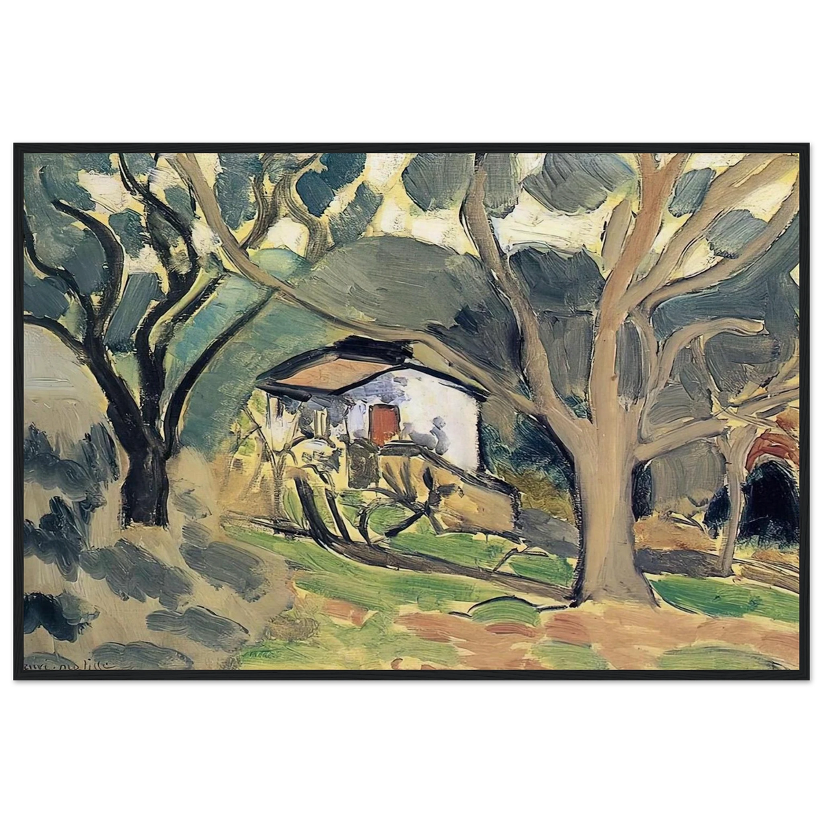 LANDSCAPE Framed Poster | Henri Matisse Framed Prints Wall Art | Henri Matisse Print